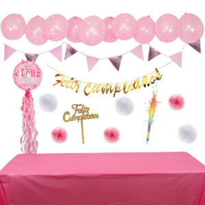 Art.10012 Kit Cumpleaños Niña 1pz