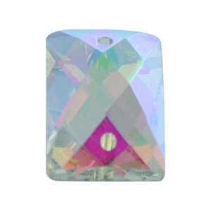 Art.10086 Cristal Rectangular 8x10mm 72pz