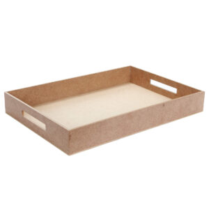 Art.10156 Charola Lisa Con Asa 5x39.5x27cm 1pz