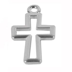 Art.1026 Dije Cruz De Metal 16mm 50pz