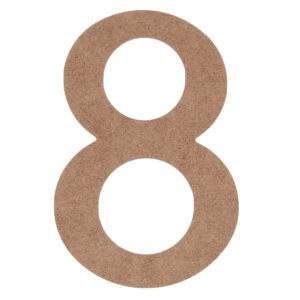 Art.10298 Número 20cm 1pz