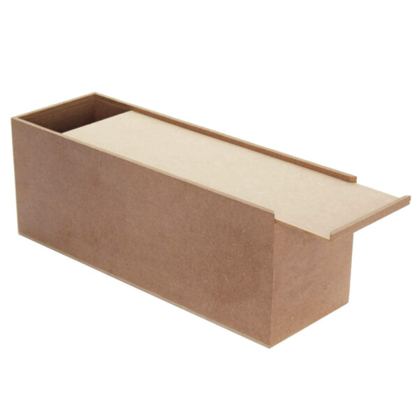 Art.10328 Porta Botella Con Tapa Deslizable 11x33x12.5cm 1pz
