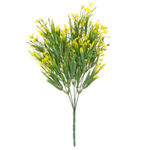 Art.10476 Ramo Follaje Con Flores x5 36cm 1pz