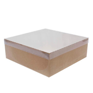 Art.10495 Caja De Regalo Tapa Transparente 12.5x34.5cm 1pz