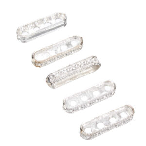 Art.10517 Puente 4 Orificios Sin Piedra 23x6mm 5pz