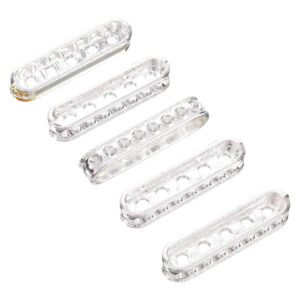 Art.10518 Puente 5 Orificios Sin Piedra 29x7mm 5pz