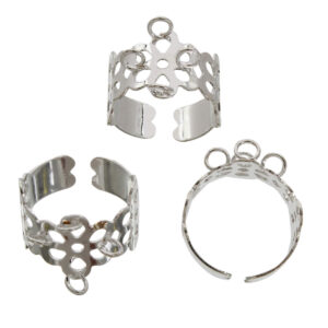 Art.10559 Anillo Con Argollas 14mm 6pz