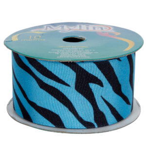 Art.10597 Listón Popotillo Zebra 38mm 10m