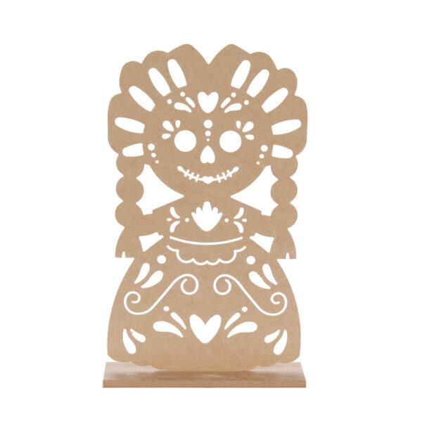 Art.10692 Muñeca Muertos Mediano 41x24x8cm 1pz