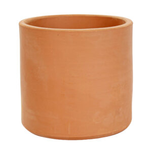 Art.10726 Maceta Barro Cilindro 13x14cm 1pz