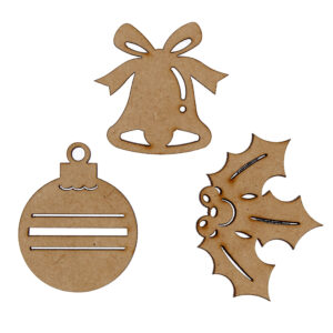 Art.10757 Figuras De Navidad 5cm 3pz