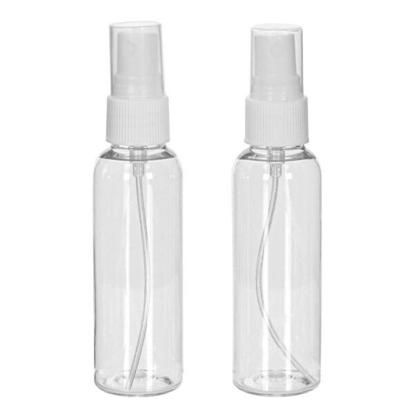 Art.1078 Bote Con Atomizador 70ml 13.3x3cm 2pz