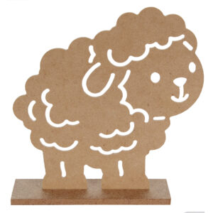 Art.10782 Borreguito Con Base 14x13.5x4cm 1pz