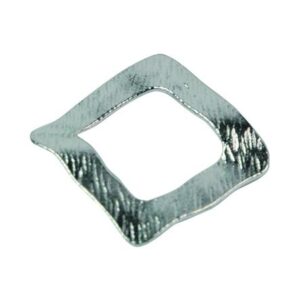 Art.10820 Cuenta Metal Ondulada Cuadrado 29mm 12pz