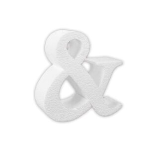 Art.10884 Letras Unicel Anchas 20x7.5cm 1pz