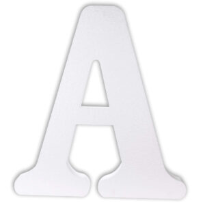 Art.10890 Letras Unicel Jumbo 69x7.5cm 1pz