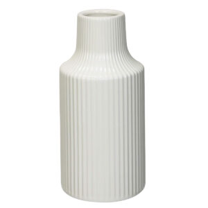 Art.10899 Florero Cerámica Decorativa 19.5x9.5cm 1pz