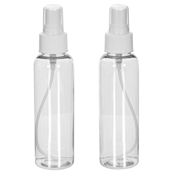 Art.1090 Bote Con Atomizador 140ml 16.2x4cm 2pz