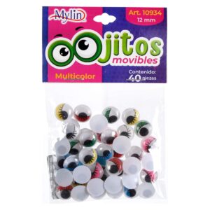 Art.10934 Ojos Movibles 12mm 40pz