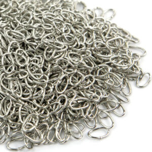 Art.1094 Argolla Ovalada De Metal 5mm 1000pz