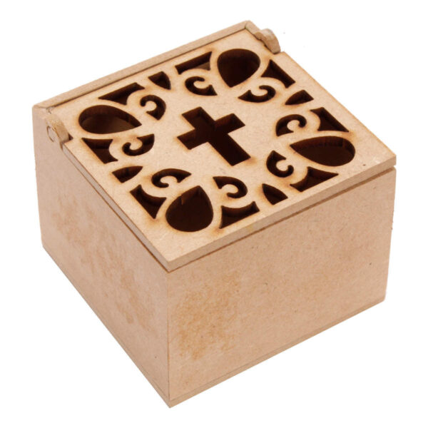 Art.10960 Cajita Cruz 4.5x6x6cm 1pz