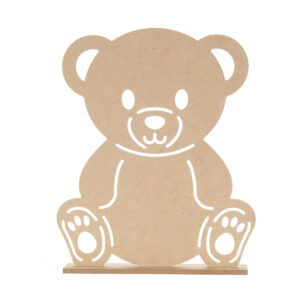 Art.10982 Oso Con Base 25x21x3.5cm 1pz