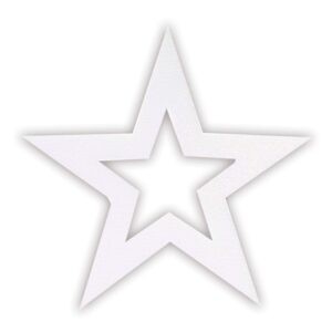 Art.11029 Estrella Calada Mediana 19x1.5cm 1pz