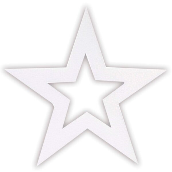 Art.11030 Estrella Calada Grande 25x1.5cm 1pz
