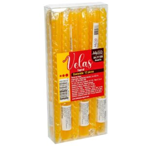 Art.11109 Vela Espiral 25x2cm 12pz