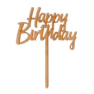 Art.11142 Pick Mini Happy Birthday 11x8cm 1pz