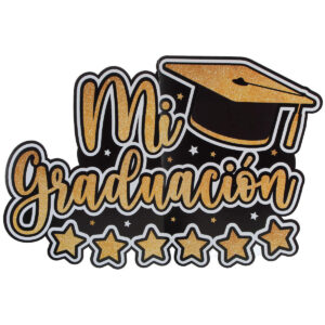 Art.11178 Letrero Mi Graduación 45x68cm 1pz