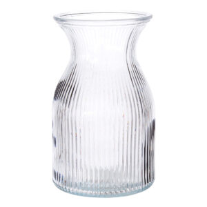 Art.11239 Florero De Cristal 19.5x12cm 1pz