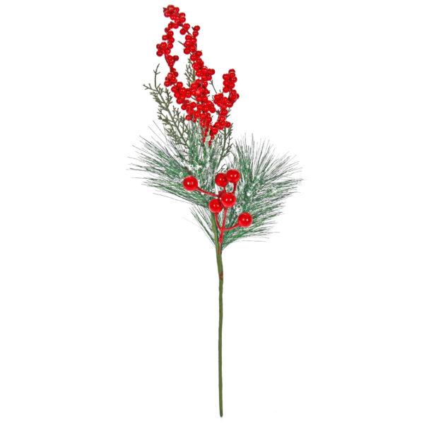 Art.1128 Vara De Cerezas Con Pino 50cm 1pz