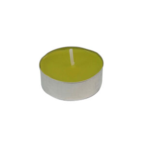 Art.11291 Caja Vela Tea-Light Sin Aroma 1.5x3.8cm 10pz