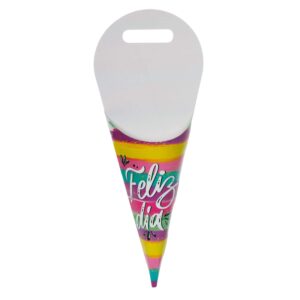 Art.11318 Cono Porta Flores 55x24cm 1pz