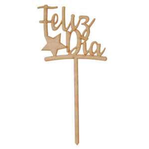 Art.11471 Pick Feliz Día 26x12.5cm 1pz