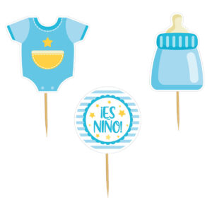 Art.11483 Pick Es Niña/Niño 9cm 12pz