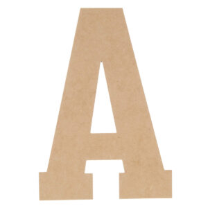 Art.11486 Letras Mayúsculas Mdf 35cm 1pz