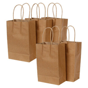 Art.1178 Bolsas Papel 21.5x13x8cm 5pz