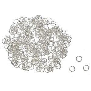 Art.1187 Argolla Redonda Plata 6mm 300pz