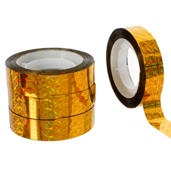 Art.1195 Cinta Adhesiva Holográfica 12mmx20m 4pz