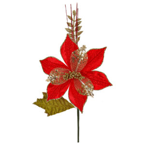 Art.1222 Vara Nochebuena 33cm 1pz