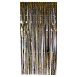 Art.1261 Cortina Metálica Con Estrellas 2x1m 1pz