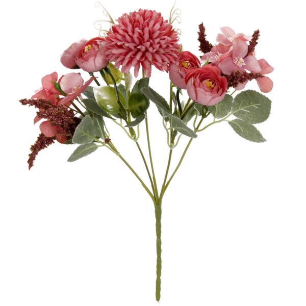 Art.1295 Ramo Fino Con Flor x5 28cm 1pz