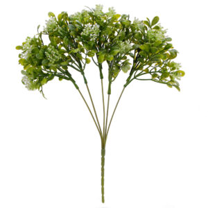 Art.1300 Planta Con Flor Mini x5 32cm 1pz