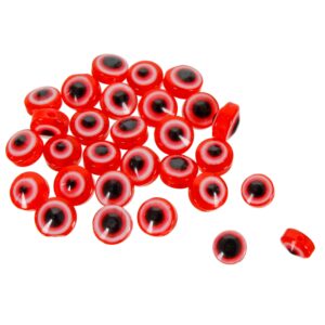Art.1369 Cuenta Plástica Ojo Turco 6x4mm 100pz