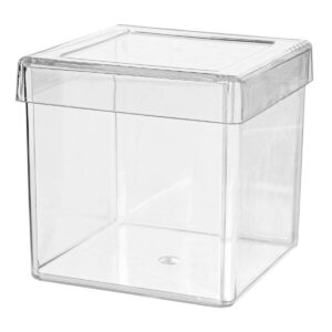 Art.1374 Caja De Plástico Cubo 8x8.5cm 1pz