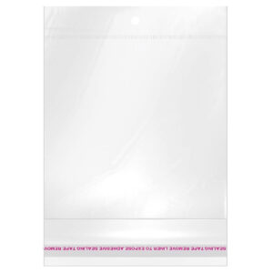 Art.1439 Bolsa Celofán con Adhesivo 14.5x14+5.5cm 50pz