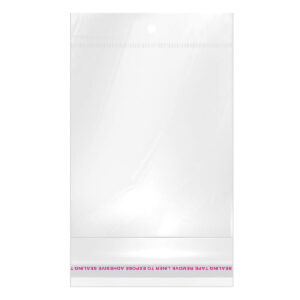 Art.1451 Bolsa Celofán con Adhesivo 15x12+5cm 100pz