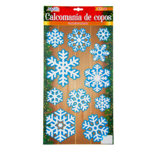 Art.148 Calcomanía Copo De Nieve Grande 1 Planilla